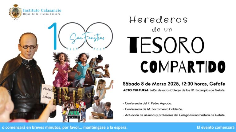 Lee más sobre el artículo Streaming Acto Cultural Escolapios Getafe